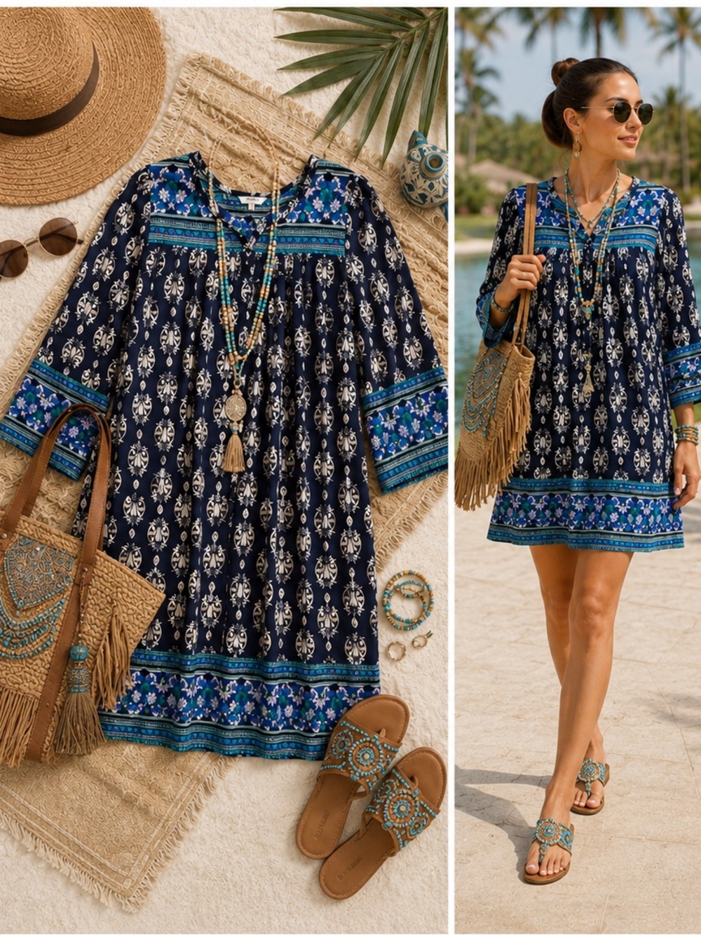 Crown & Ivy Boho Shift